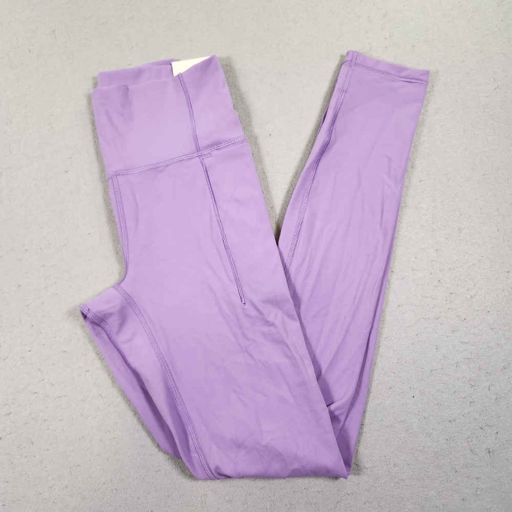 Calia Inspire Collection High-Rise 7/8 Ankle Leggings Pockets XS Violet NWT